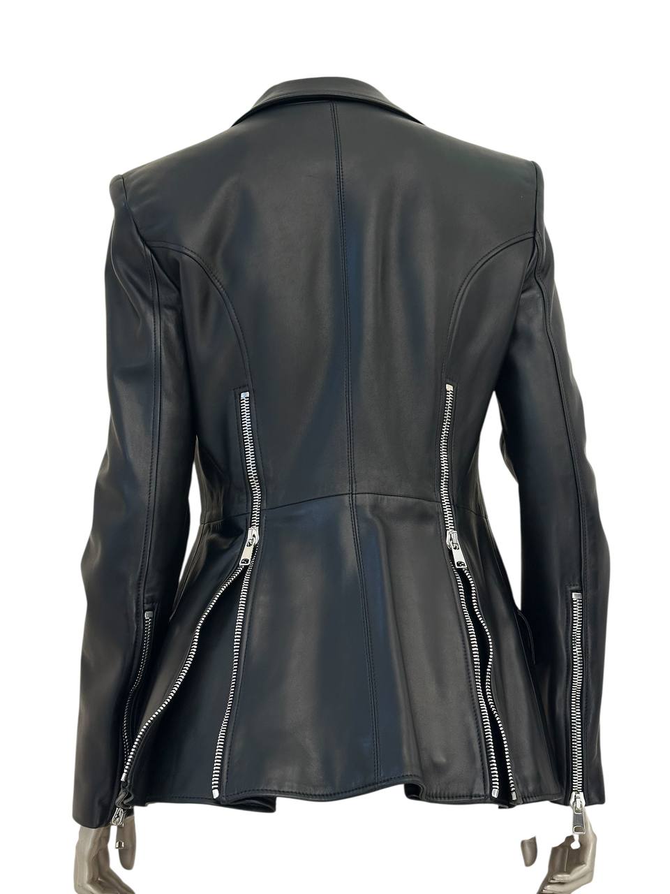 Alexander McQueen шкіряний жакет #4