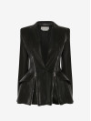 Alexander McQueen шкіряний жакет #1