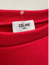 Celine укорочений світшот з логотипом #5