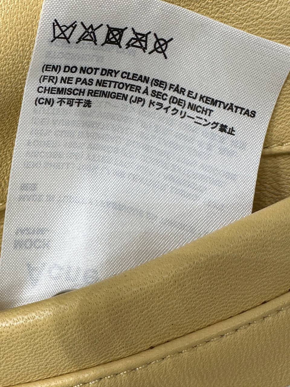 Acne studios шкіряна куртка косуха з поясом #6