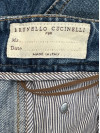 Brunello Cucinelli джинси прямого крою з защипами #6