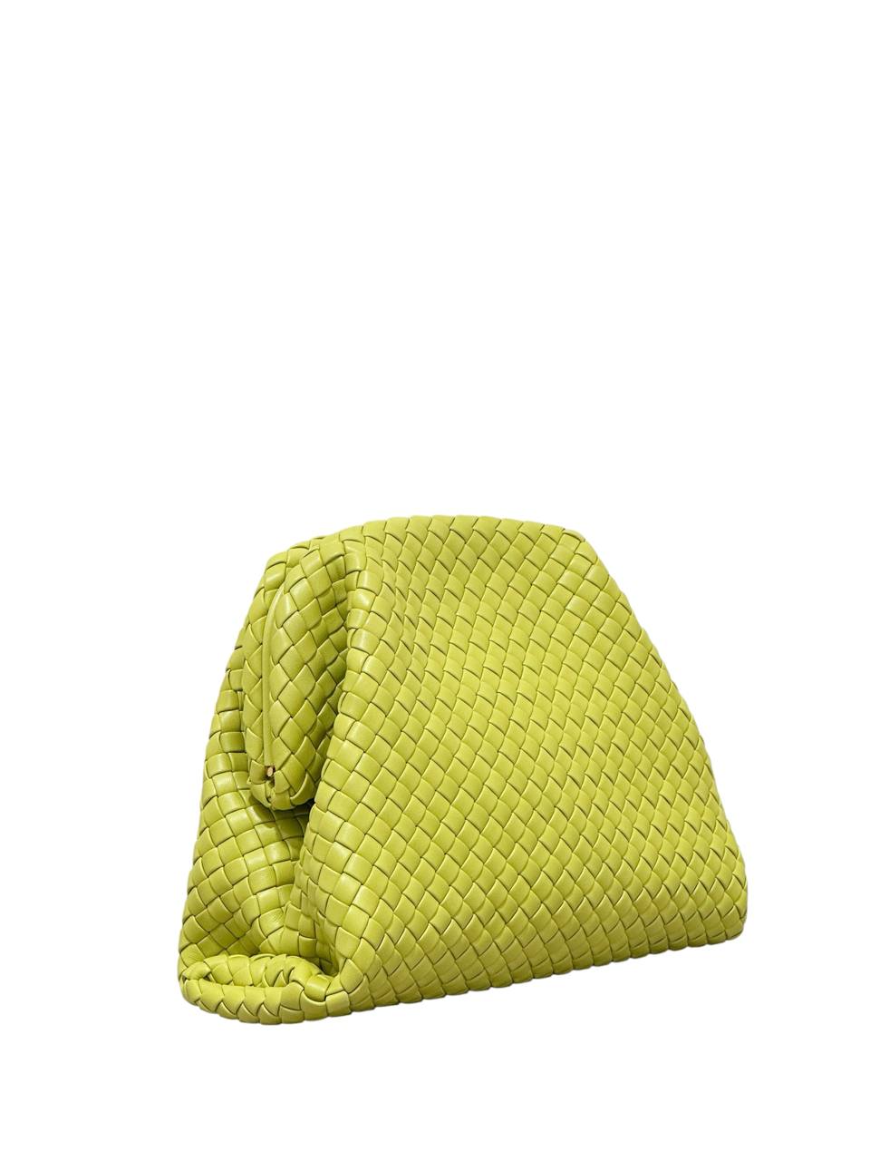 Bottega Veneta шкіряний клатч intrecciato #4
