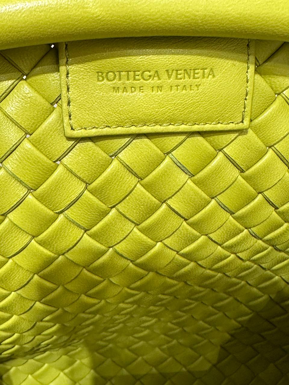 Bottega Veneta шкіряний клатч intrecciato #8