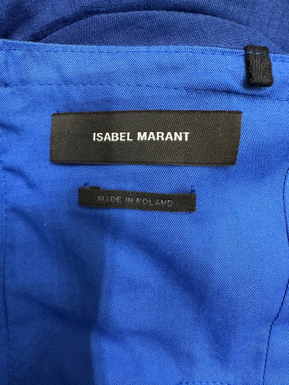 Isabel marant синя сукня з відкритими плечима #4