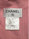 Chanel рожева трикотажна сукня #5