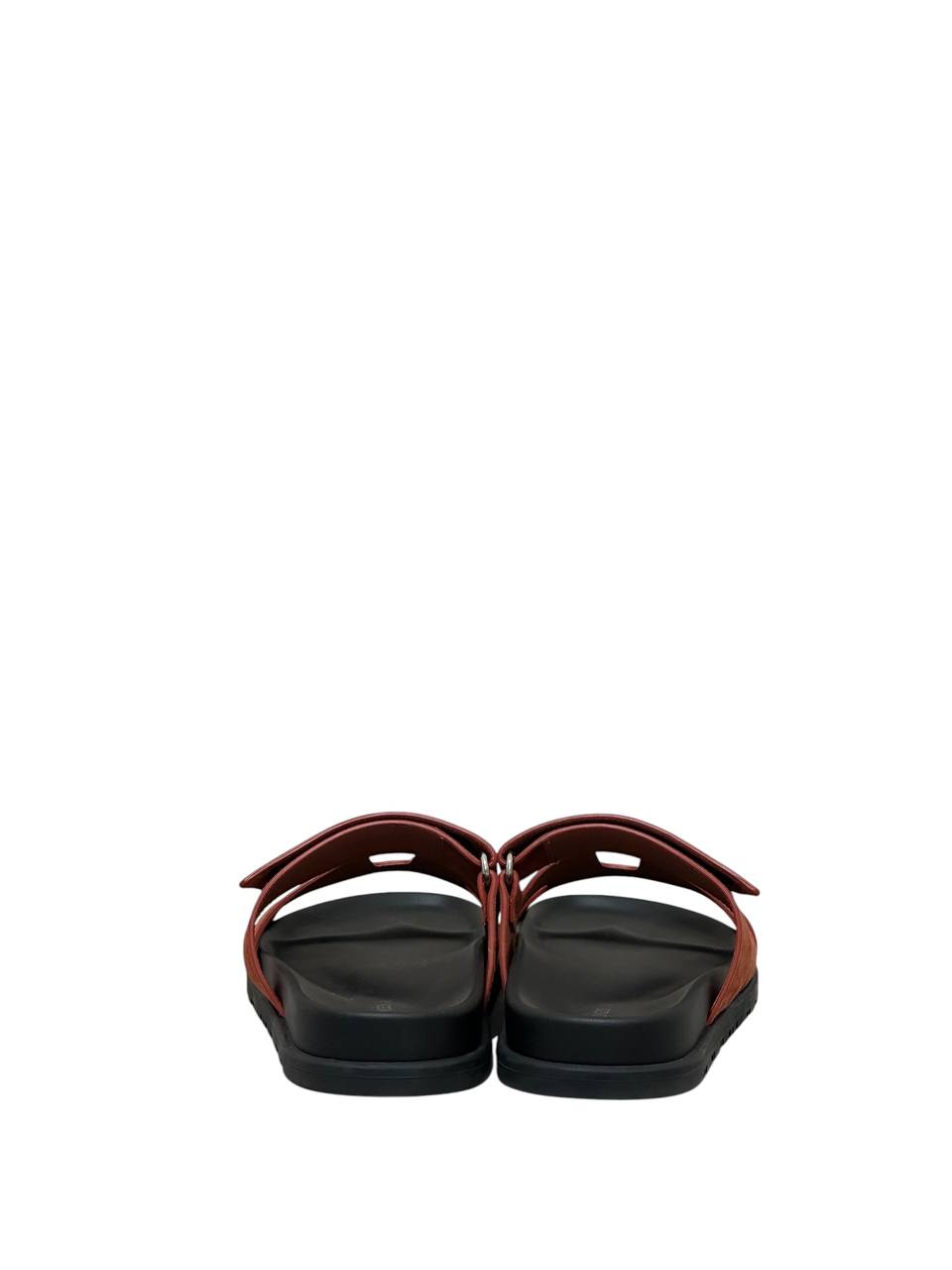 Hermès замшеві сандалії #4
