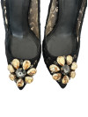 Dolce & Gabbana мереживні туфлі на підборах #4