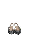 Christian Dior текстильные туфли J’Adior с вышивкой  #6