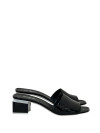 Chanel лакові мюлі на підборах #5