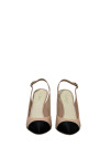 Chanel slingback туфлі з перловим каблуком #7