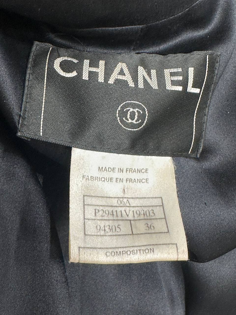 Довге вовняне пальто Chanel з шовковою підкладкою #8