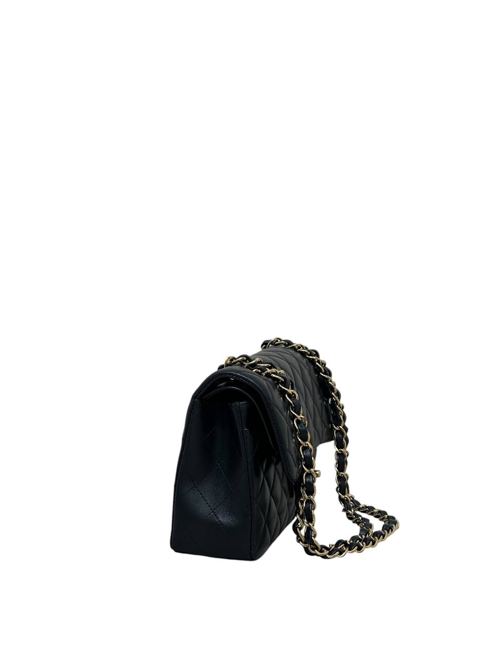Chanel сумка Classic Flap Small 2024 із чорної шкіри #6