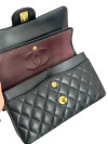 Chanel сумка Classic Flap Small 2024 із чорної шкіри #3