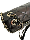 Chanel сумка Classic Flap із чорної шкіри #5