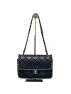 Chanel сумка Classic Flap із чорної шкіри #2