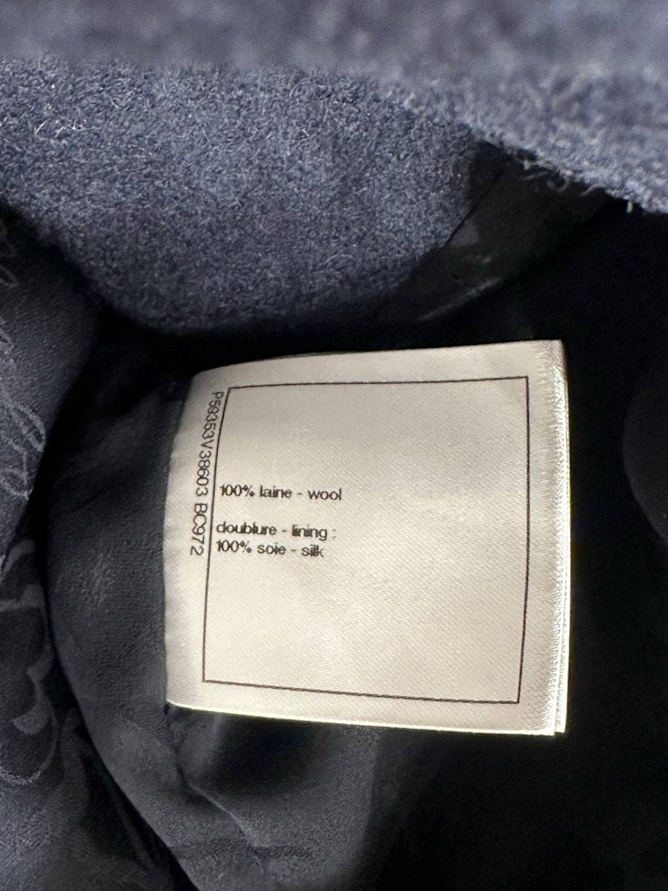 Chanel вовняне двобортне пальто Hamburg #6