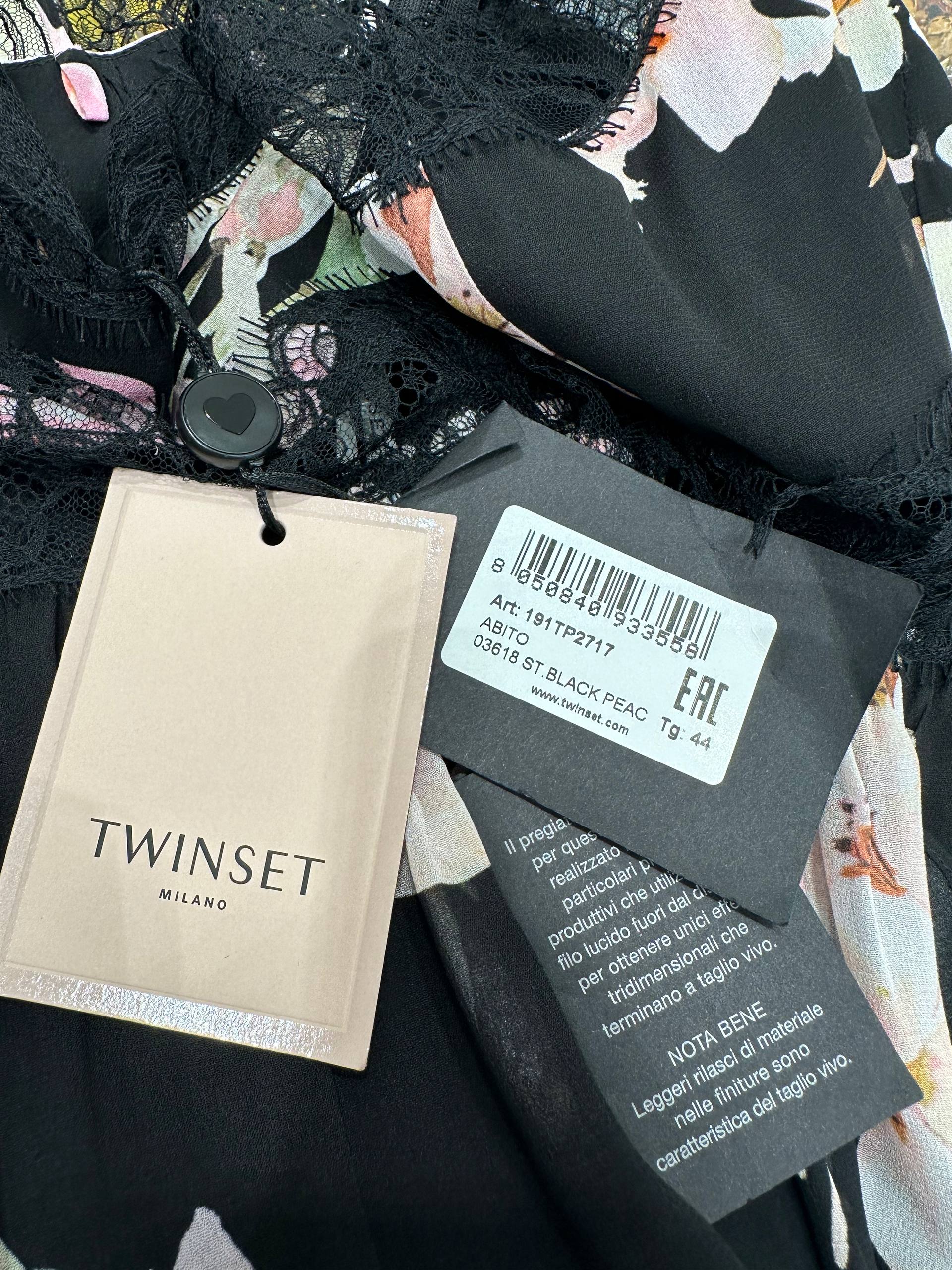 Сукня максі Twinset Milano з квітковим принтом #5