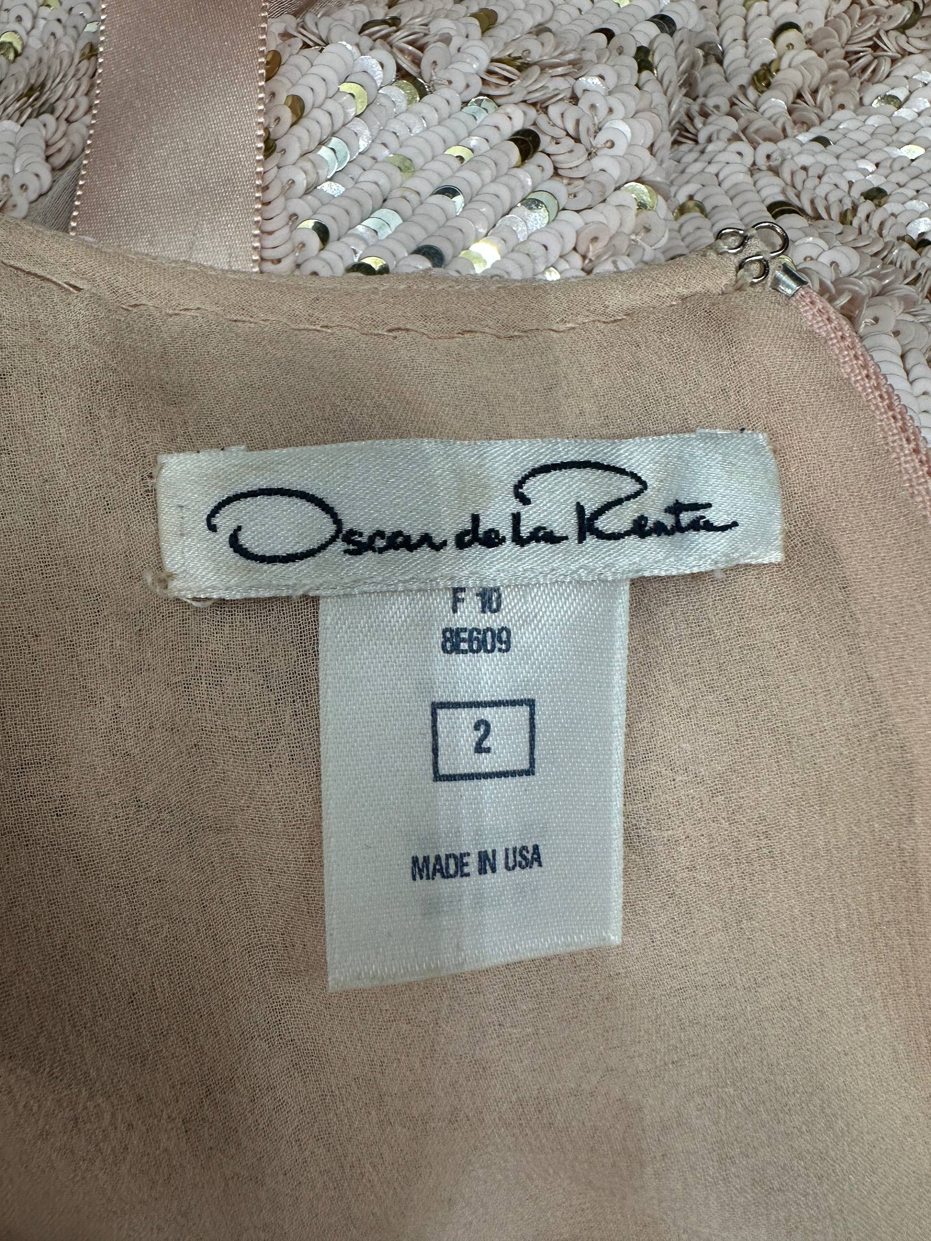 Сукня Oscar de la Renta з паєтками омбре #7