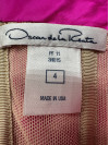 Oscar de la Renta Silk Evening Gown in Fuchsia #5