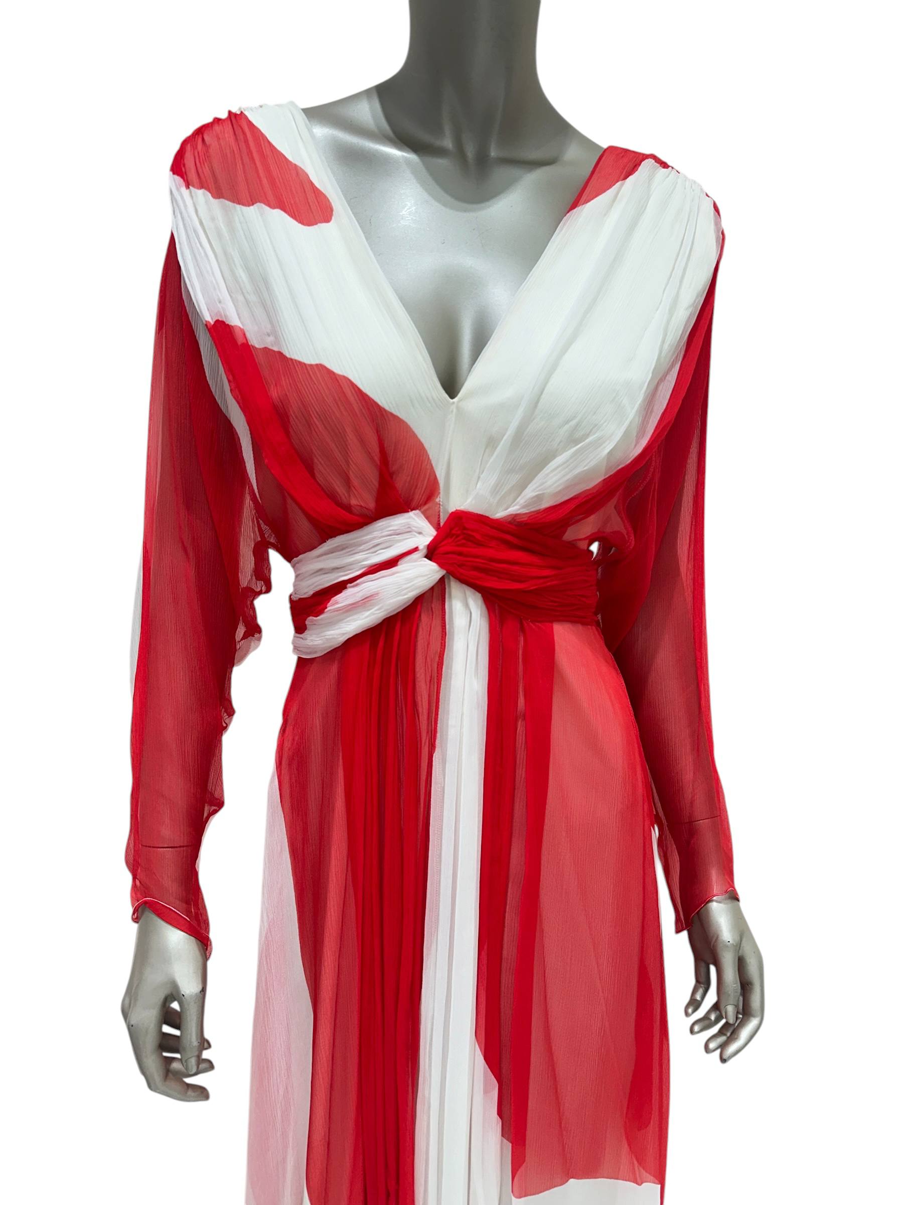 Carlos Miele Silk Maxi Dress #4