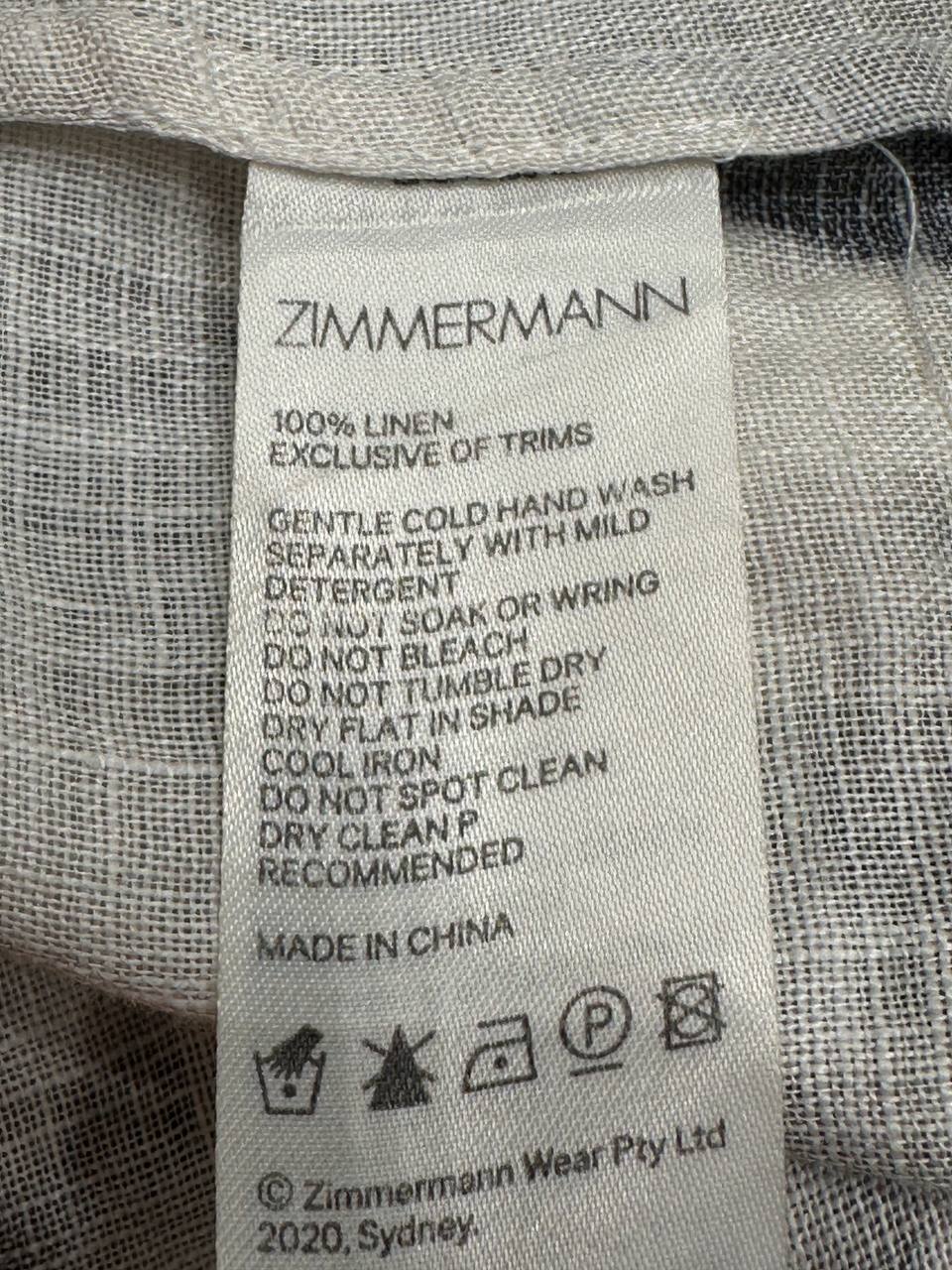 Сукня Zimmermann з натурального льону #5