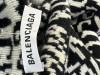 Balenciaga сукня-светр з жакардовим логотипом #4