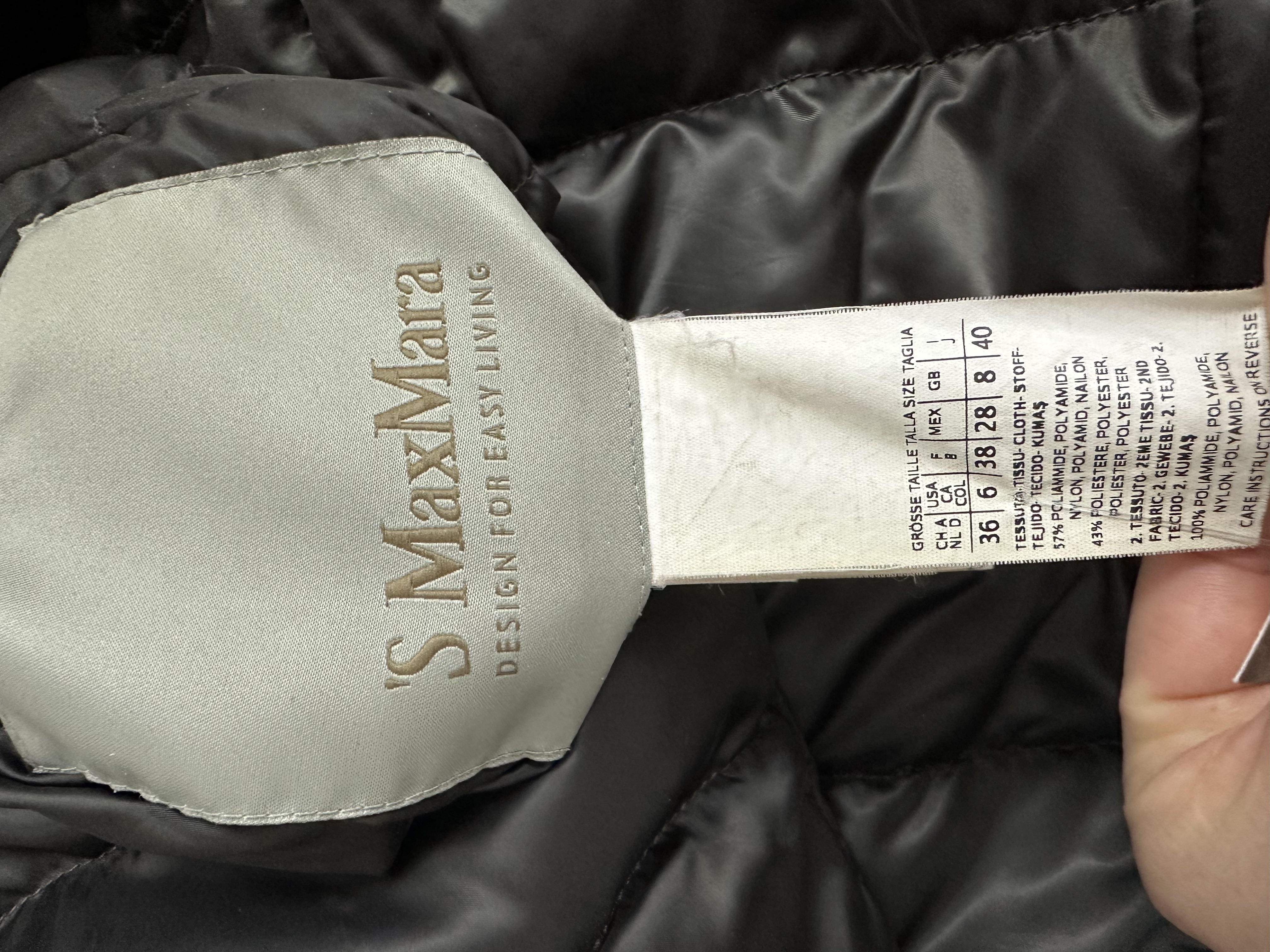 Max Mara двосторонній легкий пуховик #6