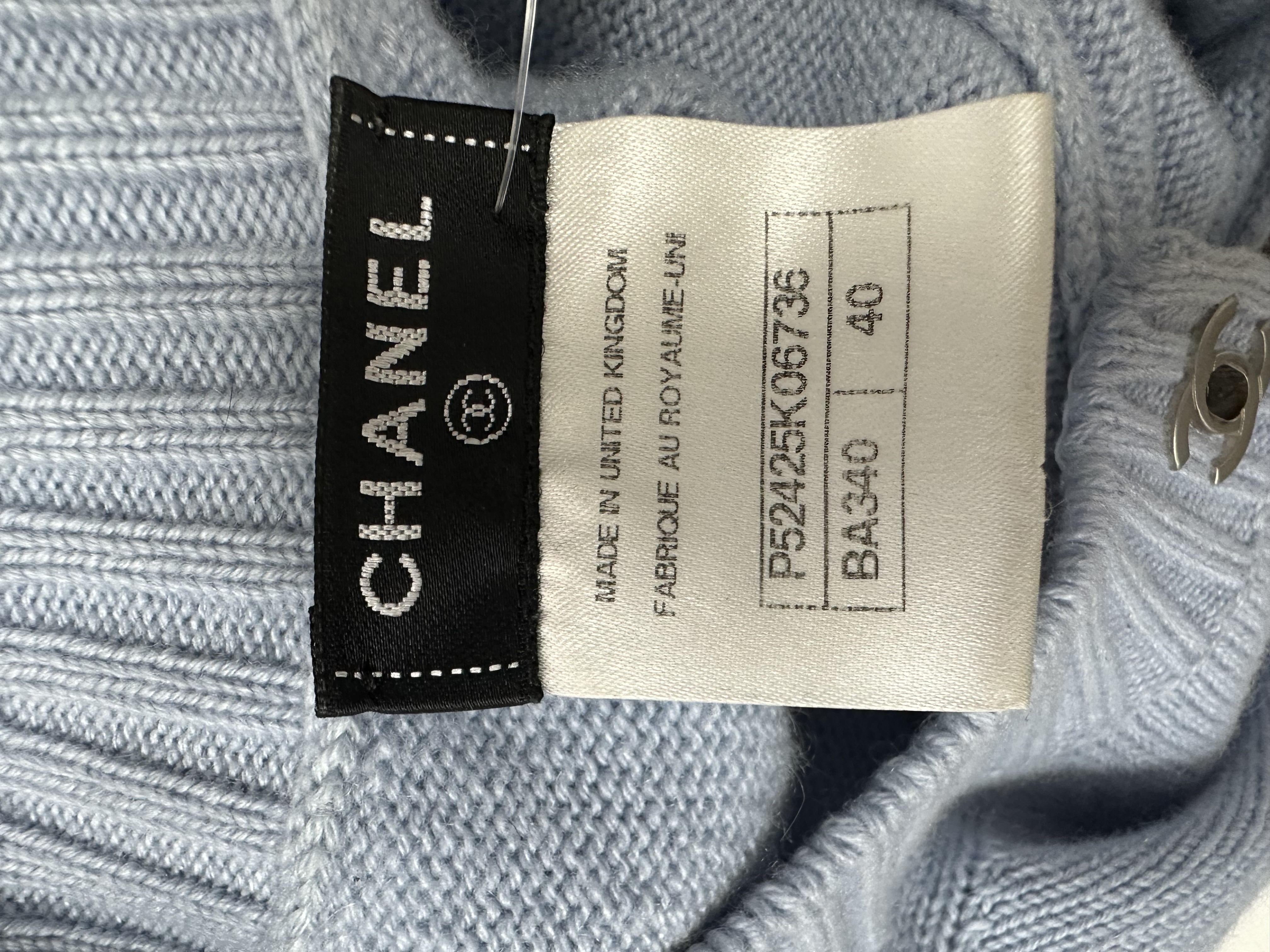 Chanel трикотажний кашеміровий кардиган #7