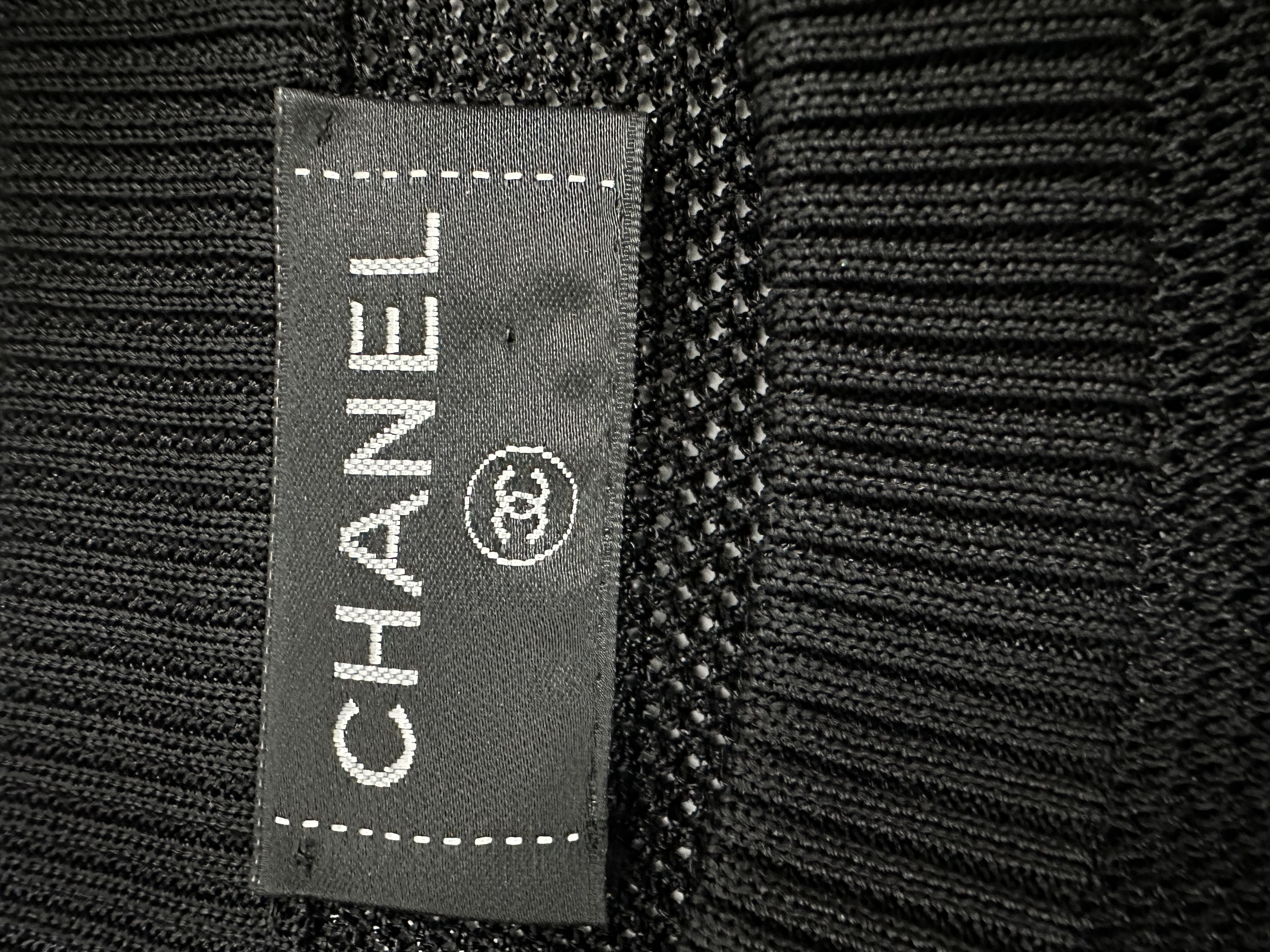 Chanel напівпрозорий джемпер #5
