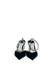 Jimmy Choo бархатные туфли с кристаллами  #4