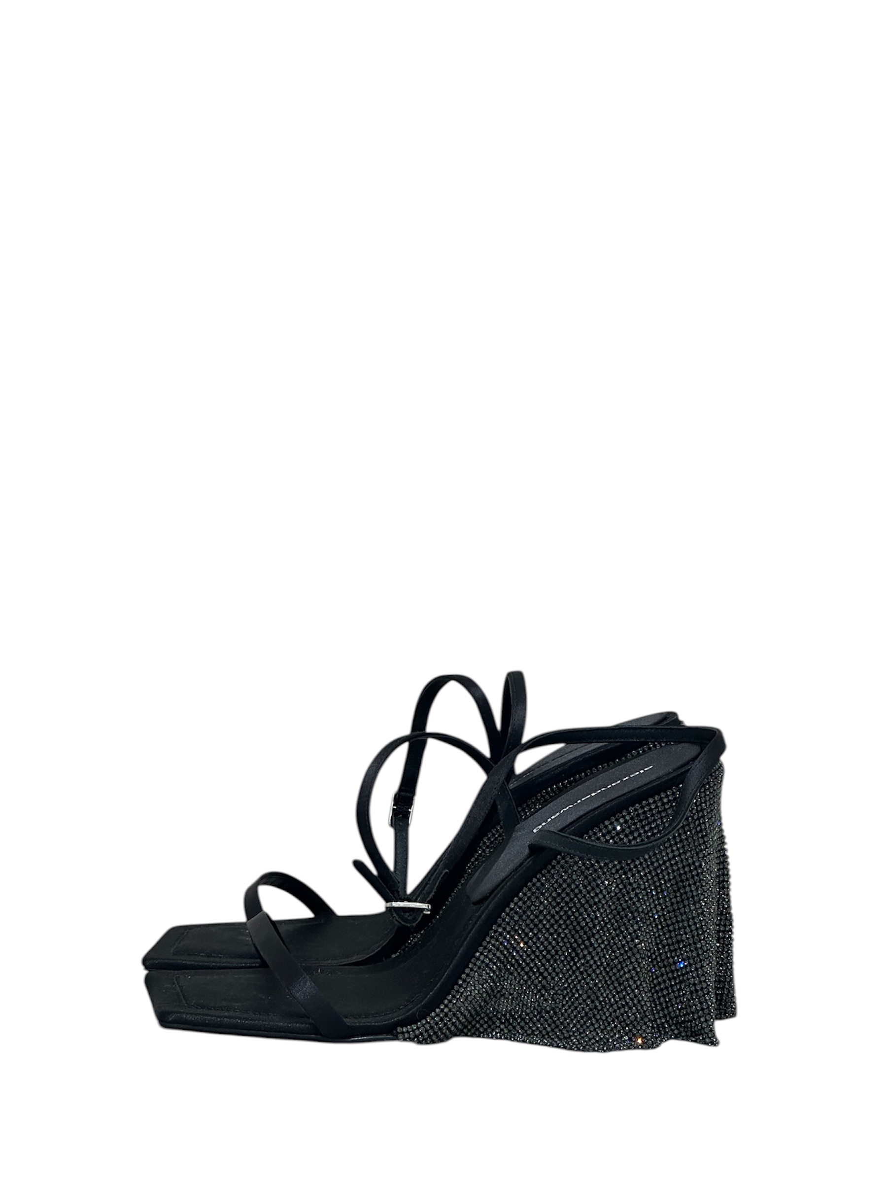 Alexander Wang босоніжки на платформі з кристалами 
