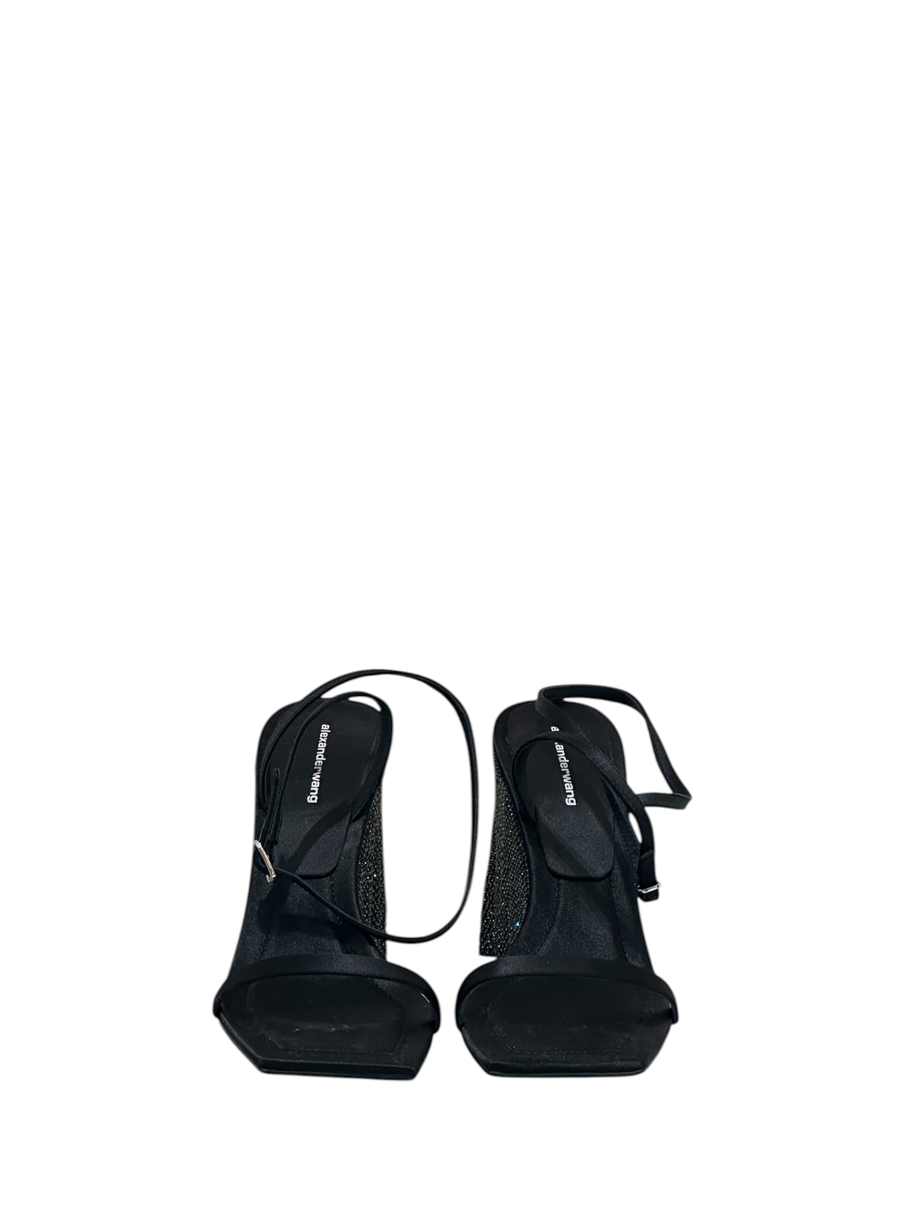 Alexander Wang босоніжки на платформі з кристалами  #6