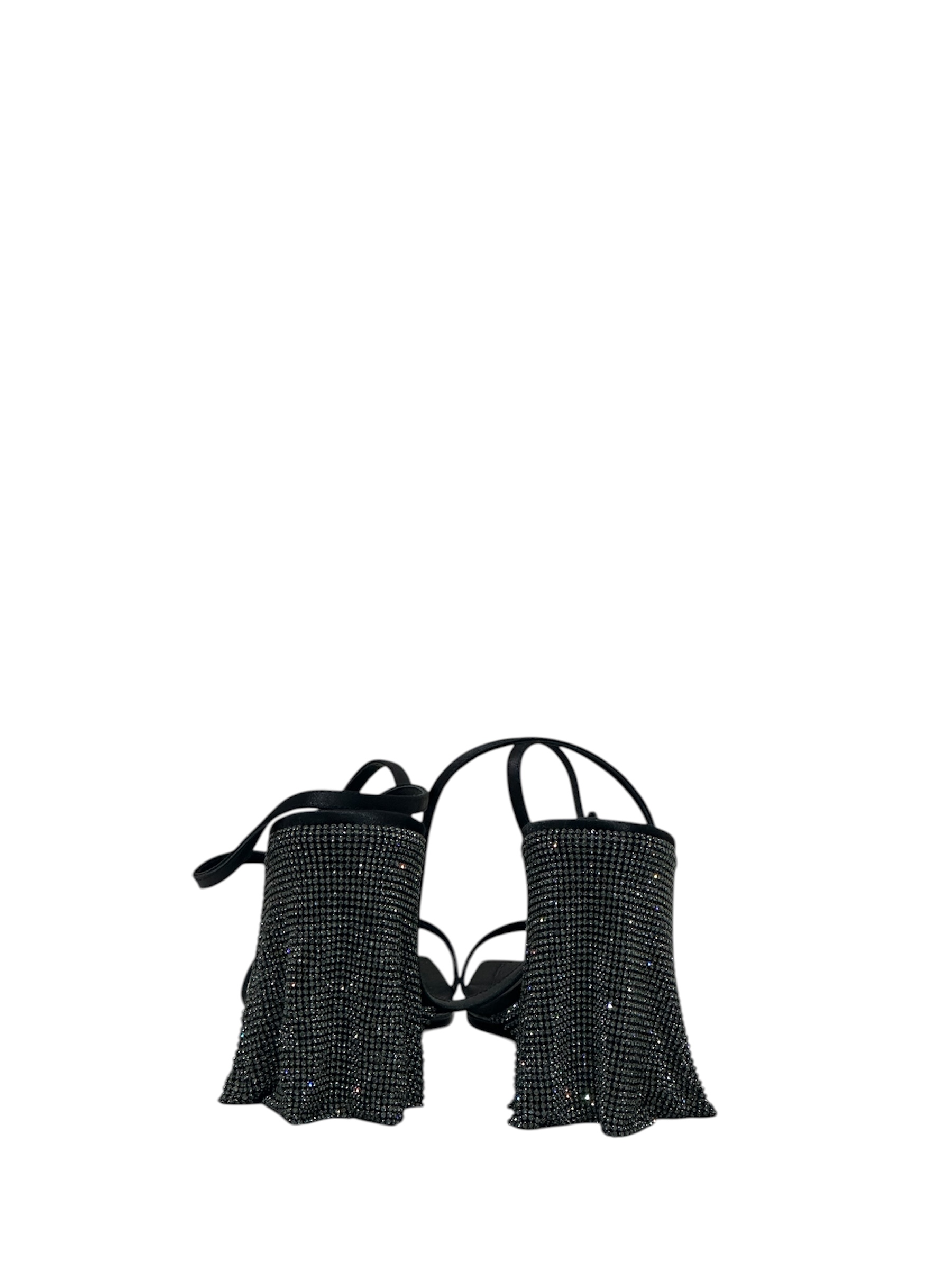 Alexander Wang босоніжки на платформі з кристалами  #5