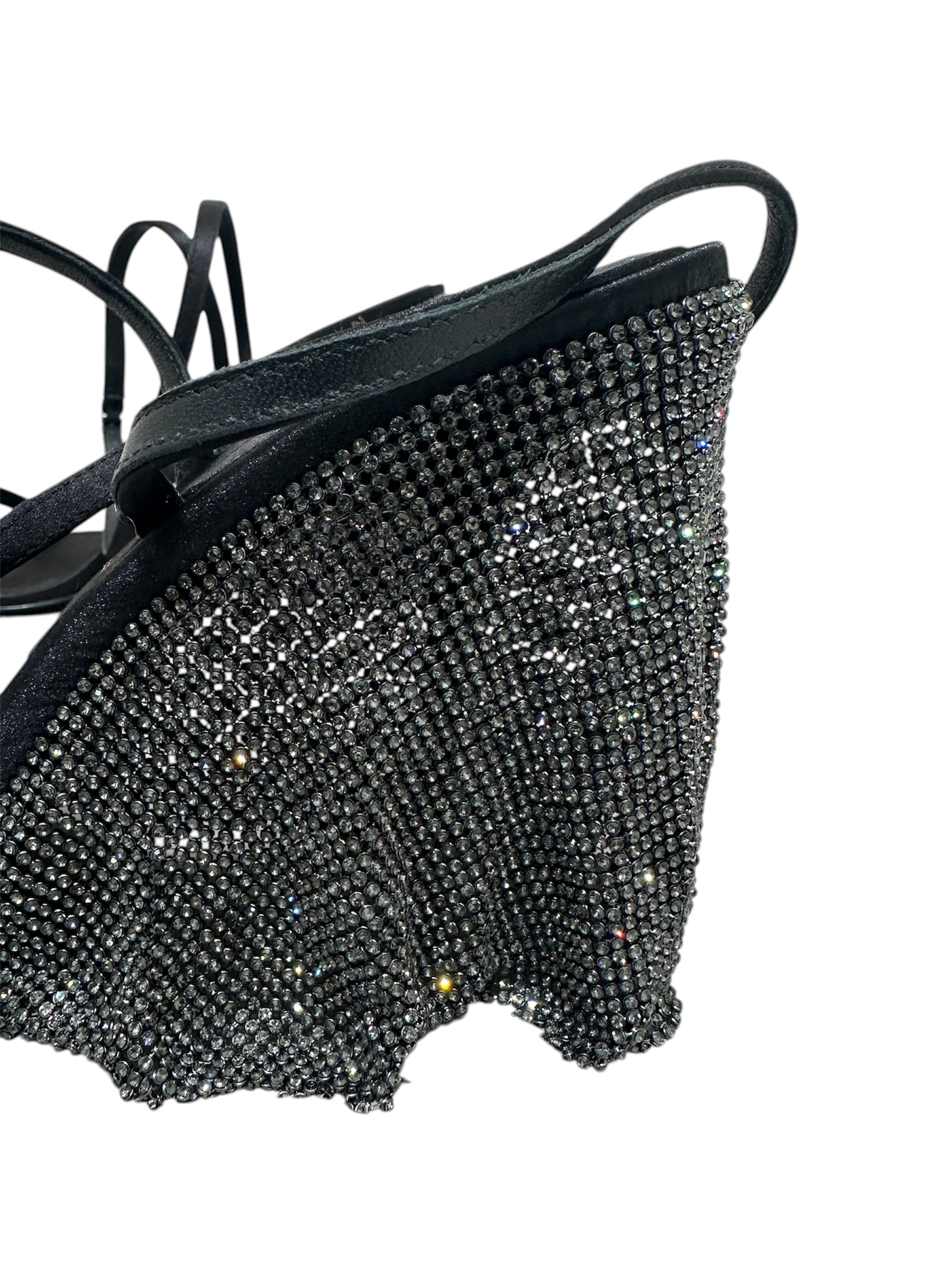 Alexander Wang босоніжки на платформі з кристалами  #3