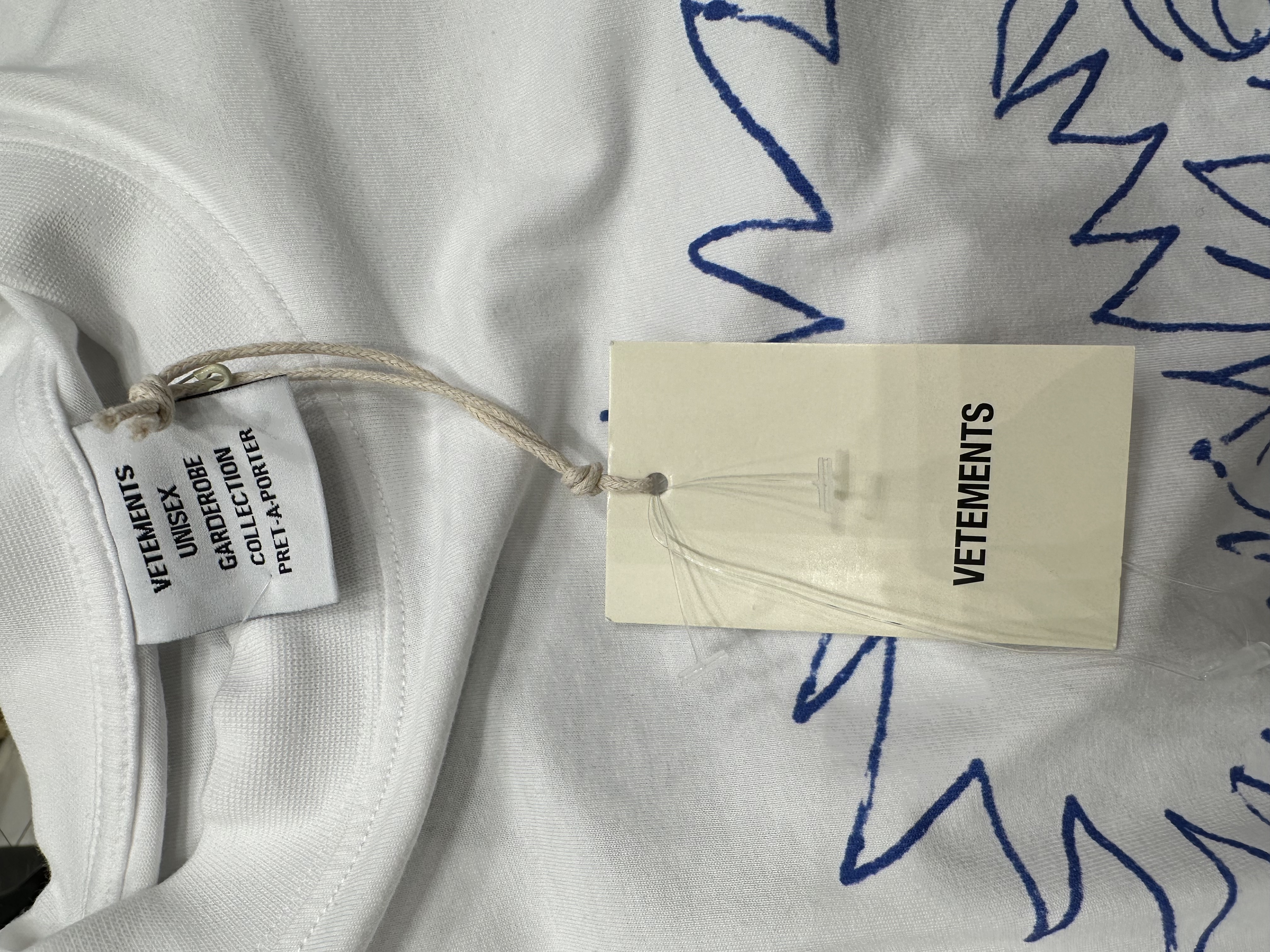 Vetements футболка з принтом oversize #4