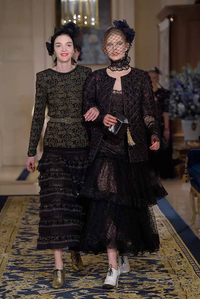 Chanel в’язаний топ з металізованим візерунком #6