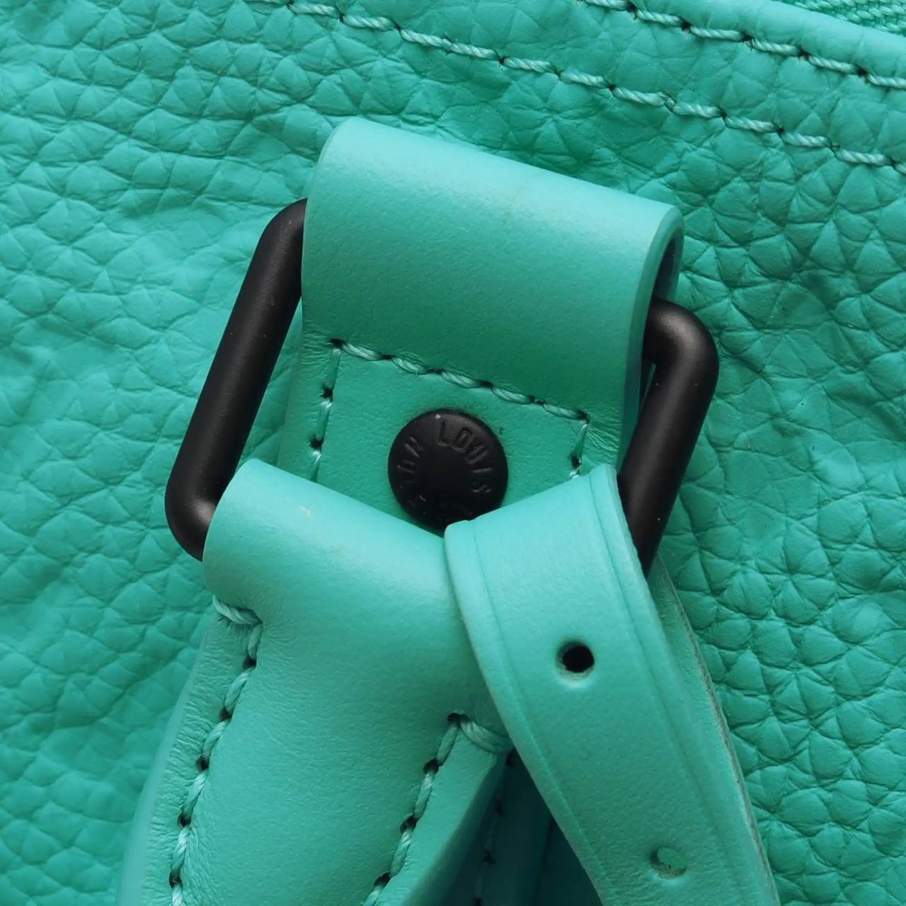 Сумка keepall bandoulière 25 бірюзового кольору #3
