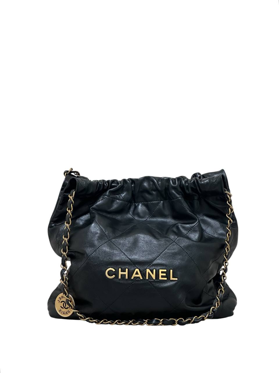 Chanel 22 шкіряна сумка