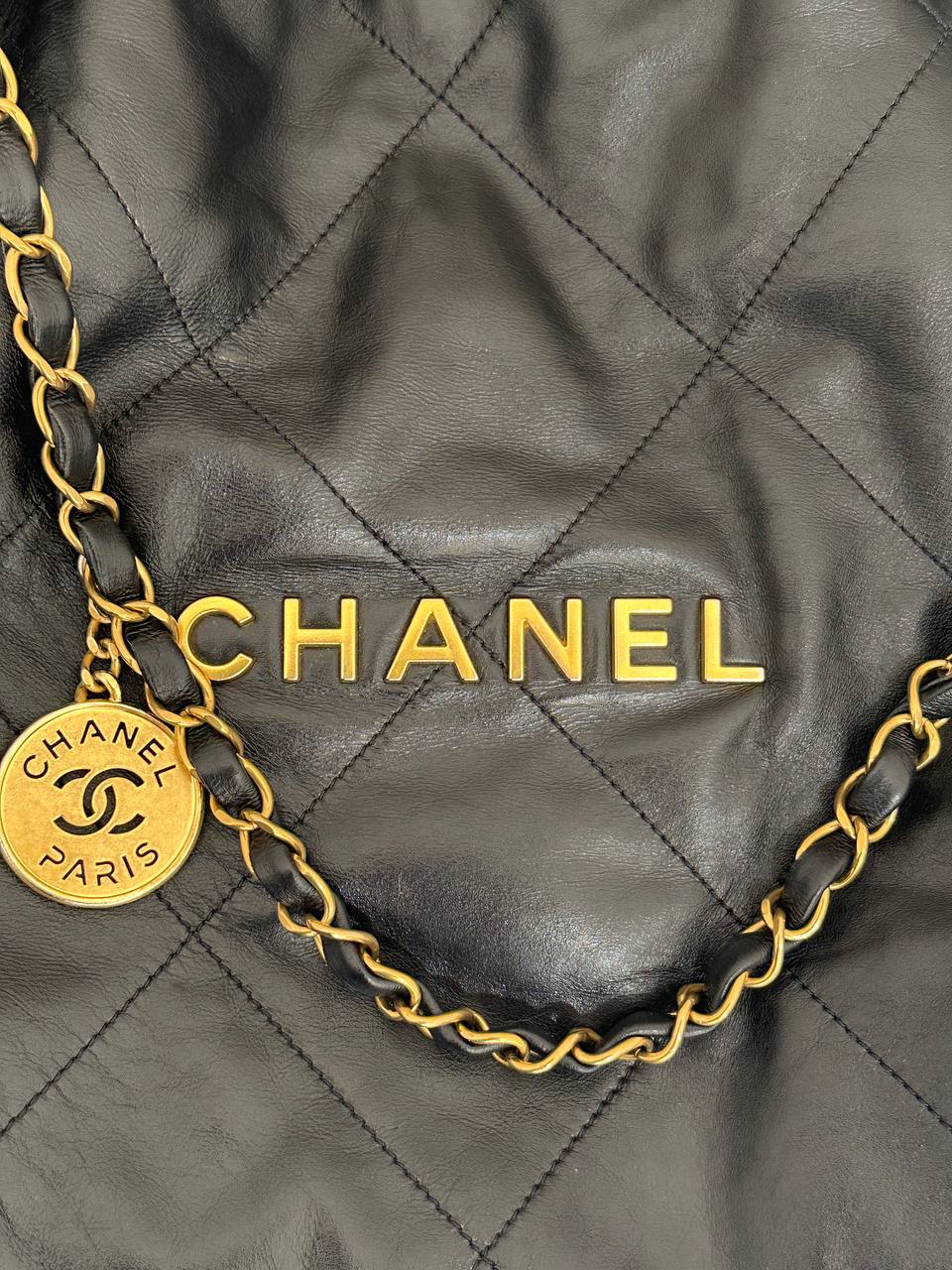 Chanel 22 шкіряна сумка #8