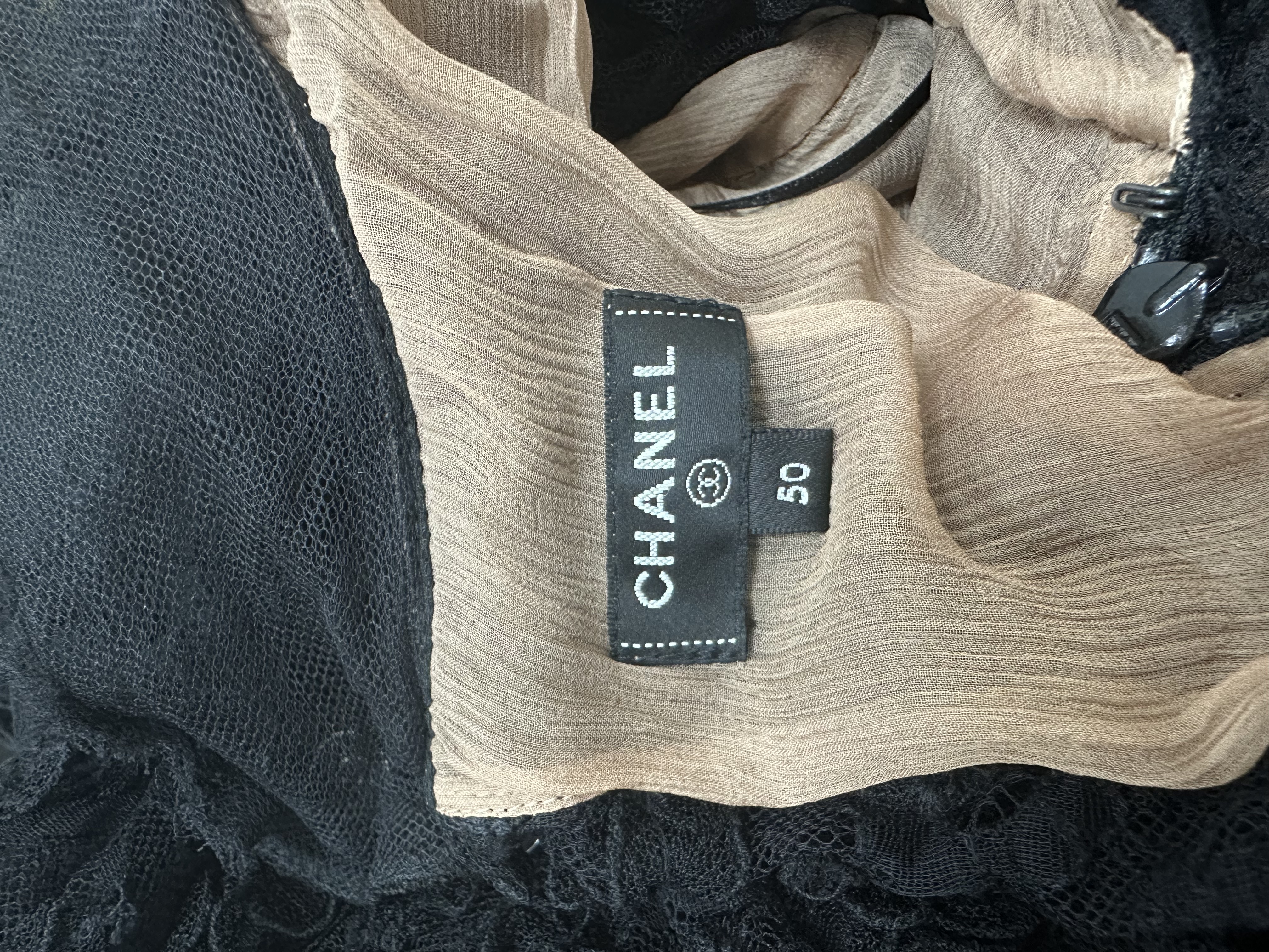 Chanel мереживна сукня максі #6