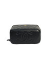 Сумка Vanity black caviar leather #4
