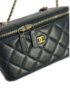 Сумка Vanity black caviar leather #5
