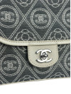 Сумка Chanel Camellia із текстилю з шкіряною обробкою #3