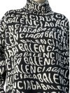 Balenciaga сукня-светр з жакардовим логотипом #3