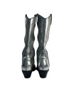 Maison Margiela сріблясті ковбойські чоботи #4