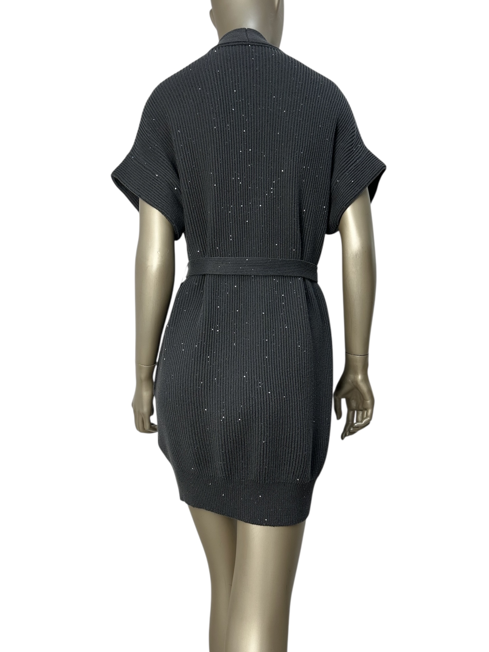 Brunello Cucinelli в’язаний кардиган з паєтками #2