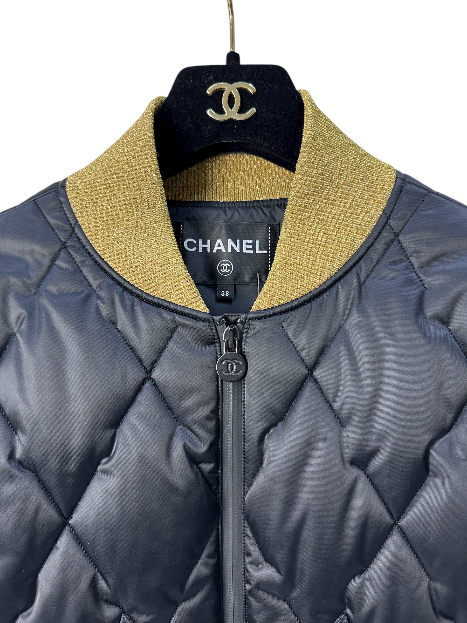 Chanel куртка з нейлону з наповнювачем з гусячого пуху  #3