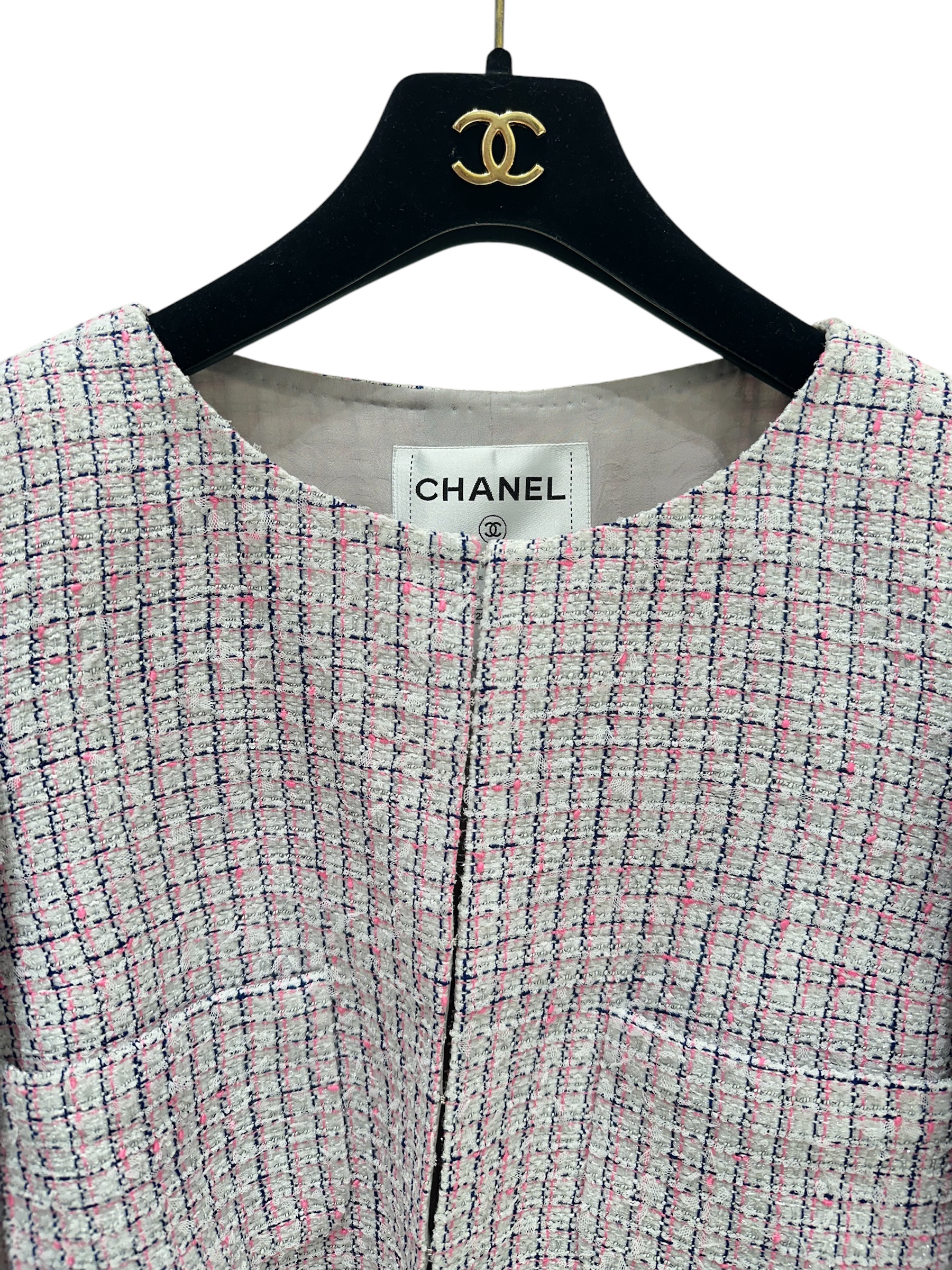 Chanel твідовий жакет з поясом #3