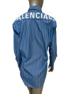Balenciaga сорочка в смужку з логотипом #3
